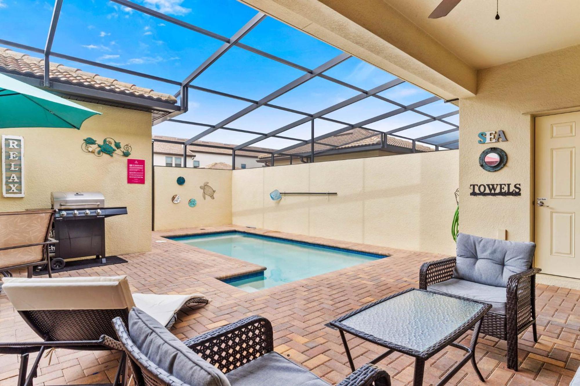 Townhome With Private Pool, Bbq & Free Waterpark คิสซิมมี ภายนอก รูปภาพ